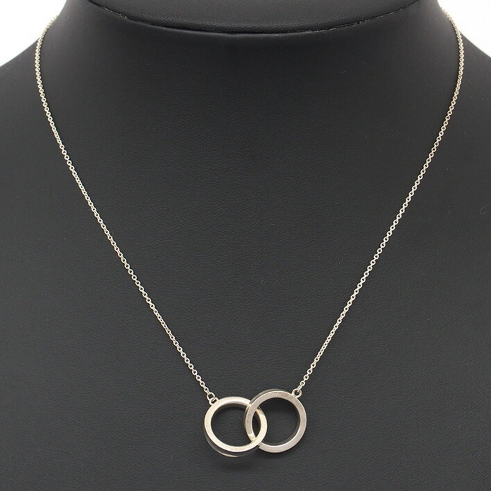 Tiffany Interlocking Circles Pendant Sterling Silver